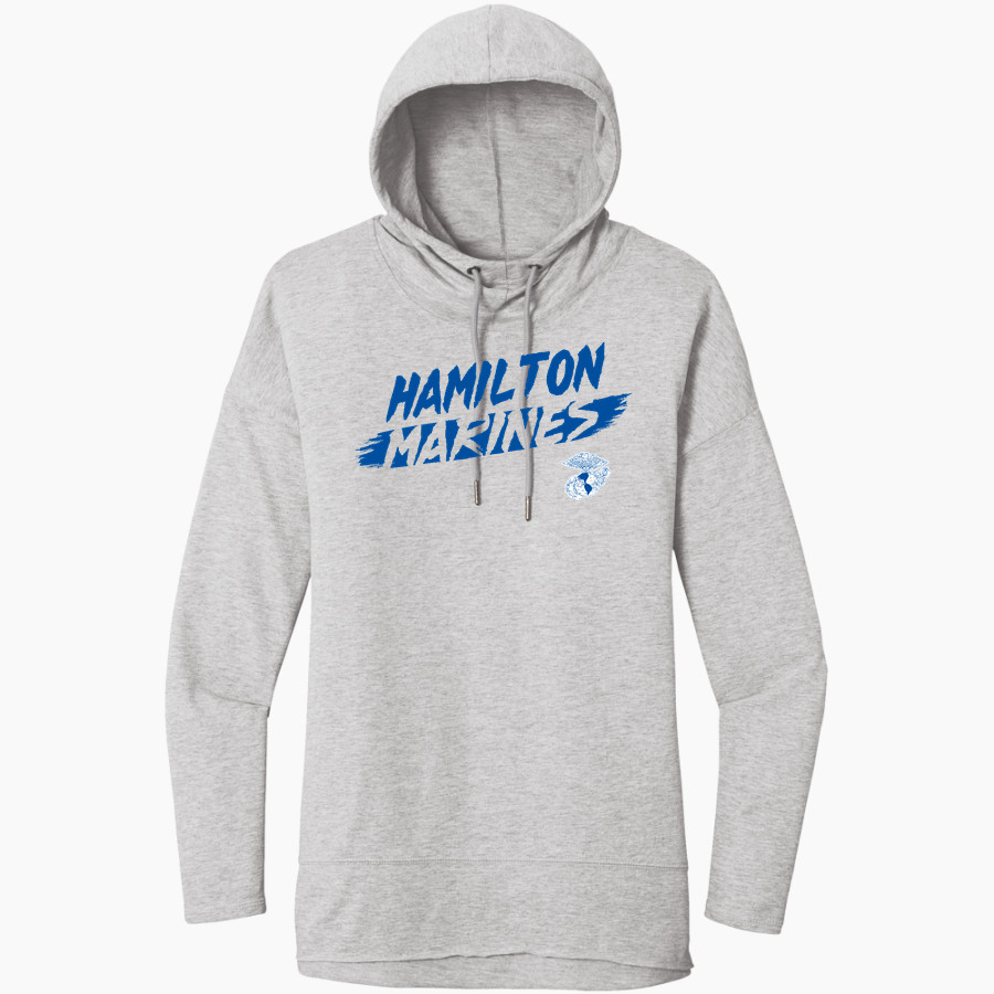 HAMILTON HIGH SCHOOL MARINES District Women's Featherweight French Terry Hoodie