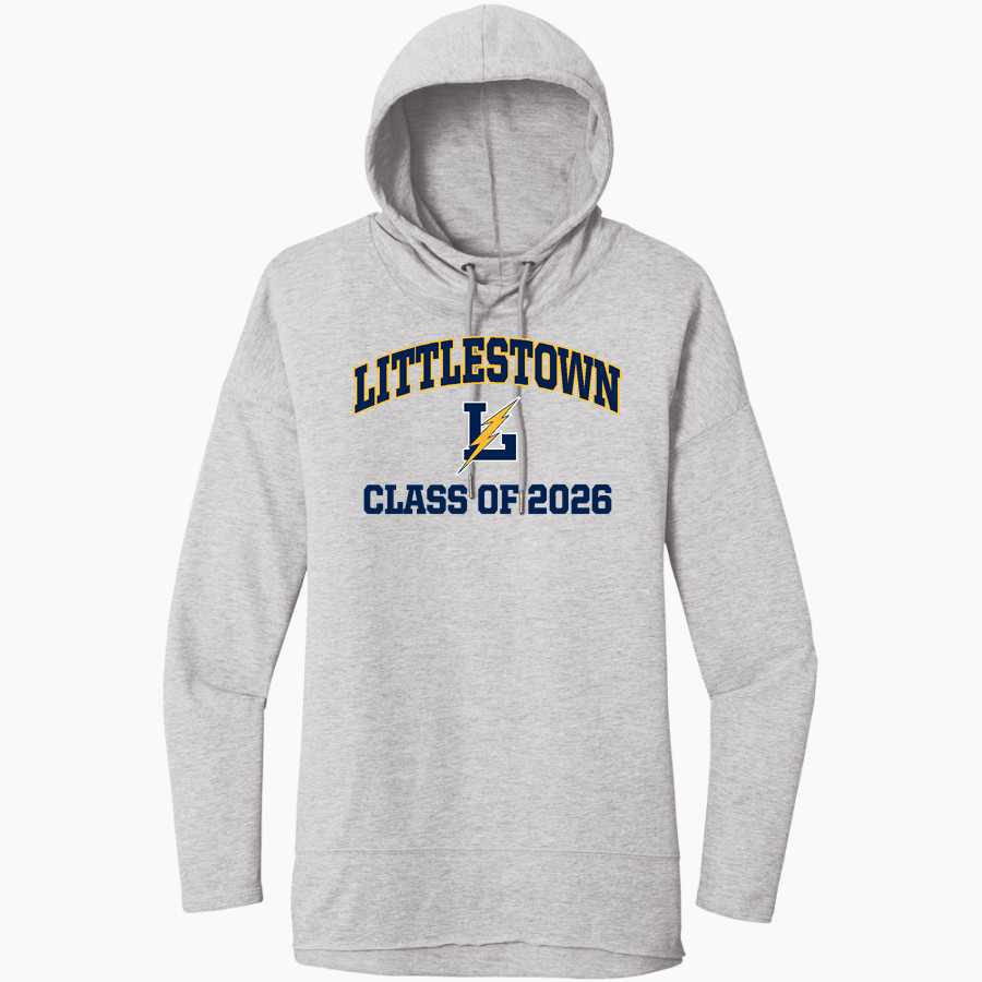 LITTLESTOWN HIGH SCHOOL THUNDERBOLTS <span class="pdp-name-mascot">LITTLESTOWN THUNDERBOLTS</span> District Women's Featherweight French Terry Hoodie