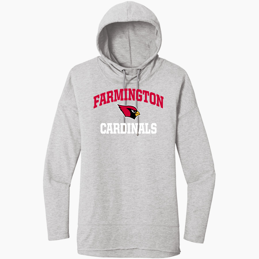 FARMINGTON HIGH SCHOOL CARDINALS <span class="pdp-name-mascot">FARMINGTON CARDINALS</span> District Women's Featherweight French Terry Hoodie