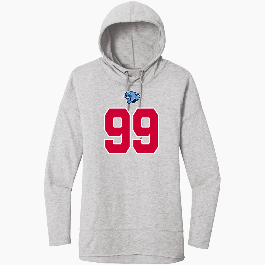 CROW HIGH SCHOOL Cougars Online Store <span class="pdp-name-mascot">CROW COUGARS</span> District Women's Featherweight French Terry Hoodie