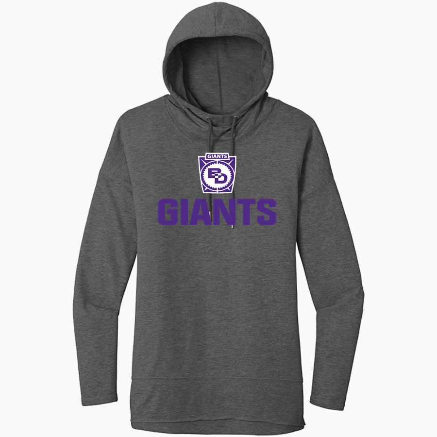 Ben Davis Giants District Women's Featherweight French Terry Hoodie
