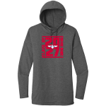 Shawnee Heights Thunderbirds <span class="pdp-name-mascot">Shawnee Heights Thunderbirds</span> District Women's Featherweight French Terry Hoodie Front Thumbnail