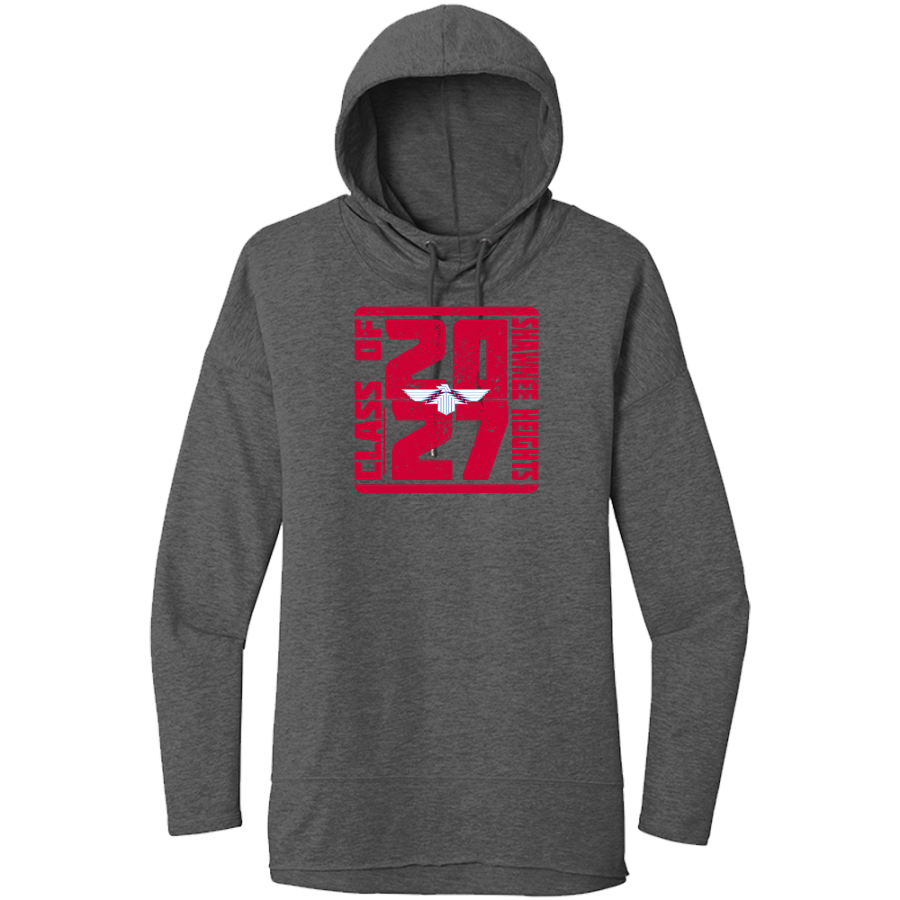 Shawnee Heights Thunderbirds <span class="pdp-name-mascot">Shawnee Heights Thunderbirds</span> District Women's Featherweight French Terry Hoodie