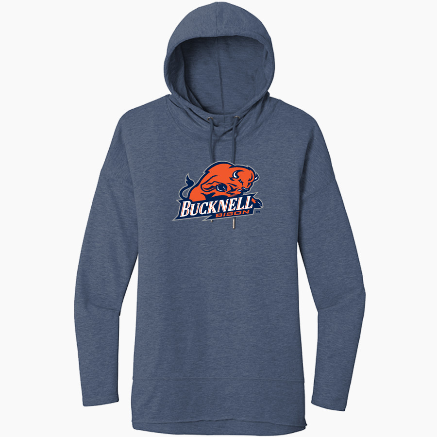 Official Bucknell Sideline Exclusive Shop <span class="pdp-name-mascot">Bucknell Bison</span> District Women's Featherweight French Terry Hoodie