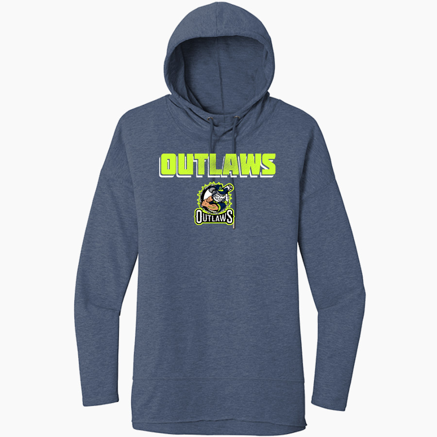 Ocean State Outlaws Outlaws <span class="pdp-name-mascot">Ocean State Outlaws</span> District Women's Featherweight French Terry Hoodie