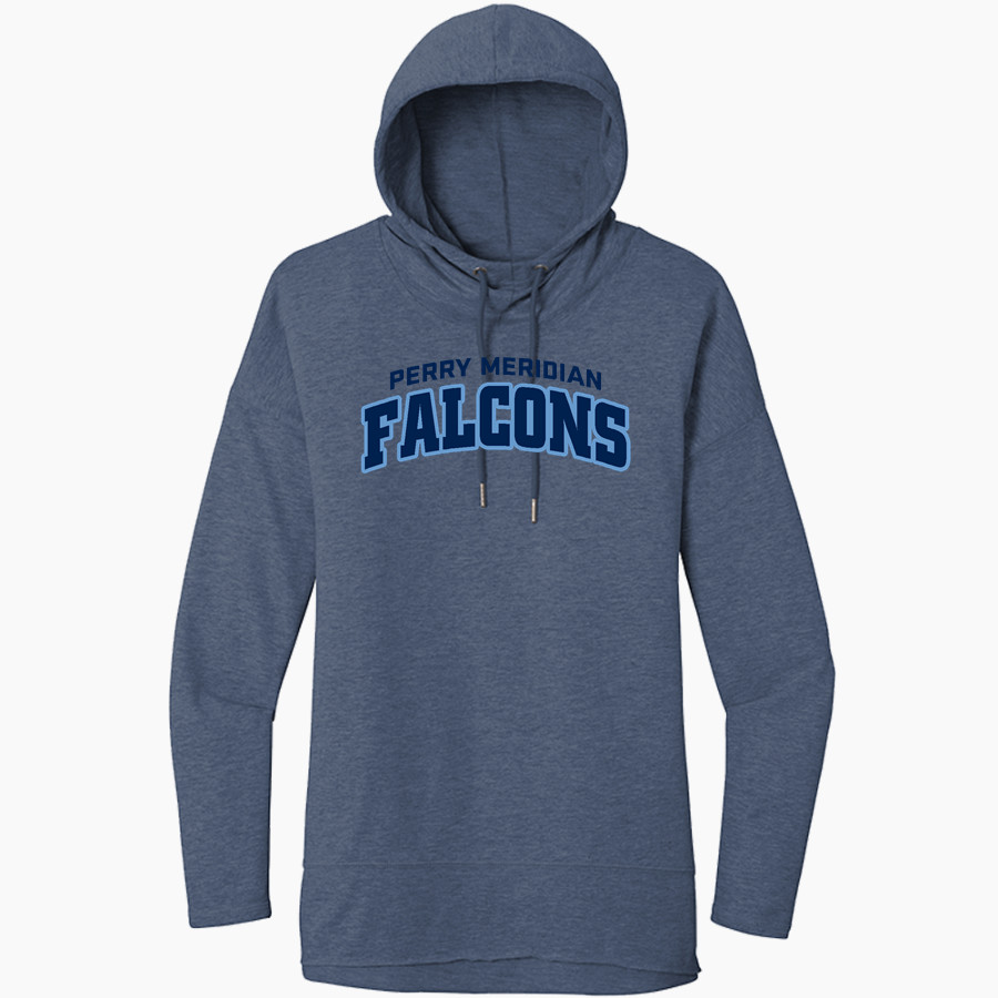 Perry Meridian Falcons District Women's Featherweight French Terry Hoodie