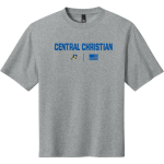 Central Christian Tigers <span class="pdp-name-mascot">Central Christian College Tigers</span> District Men's 7-Oz. Gritty Tee Front Thumbnail