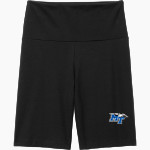 MTSU Blue Raiders District Women's High-Waist Bike Short Front Thumbnail