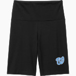 WESTLAKE HIGH SCHOOL THUNDER District Women's High-Waist Bike Short Front Thumbnail