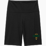 Montgomery Youth Lacrosse Club District Women's High-Waist Bike Short Front Thumbnail