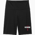 Benedictine University Mesa Redhawks District Women's High-Waist Bike Short Front Thumbnail