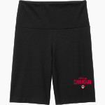 CUNNINGHAM HIGH SCHOOL WILDCATS <span class="pdp-name-mascot">CUNNINGHAM WILDCATS</span> District Women's High-Waist Bike Short Front Thumbnail