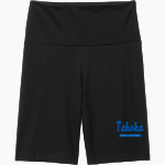 TAHOKA HIGH SCHOOL BULLDOGS <span class="pdp-name-mascot">TAHOKA BULLDOGS</span> District Women's High-Waist Bike Short Front Thumbnail
