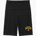 LYNNWOOD HIGH SCHOOL ROYALS <span class="pdp-name-mascot">LYNNWOOD ROYALS</span> District Women's High-Waist Bike Short Front Thumbnail