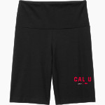 California University of Pennsylvania District Women's High-Waist Bike Short Front Thumbnail