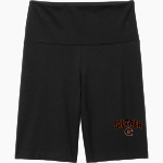 Giltner Hornets <span class="pdp-name-mascot">Giltner Hornets</span> District Women's High-Waist Bike Short Front Thumbnail