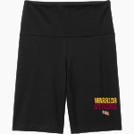 St. Charles Warriors District Women's High-Waist Bike Short Front Thumbnail