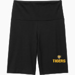 PRAIRIE GROVE HIGH SCHOOL TIGERS <span class="pdp-name-mascot">PRAIRIE GROVE TIGERS</span> District Women's High-Waist Bike Short Front Thumbnail
