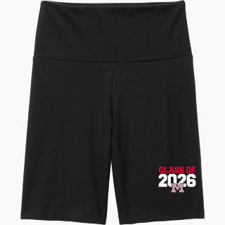 District Women's High-Waist Bike Short