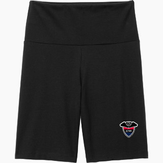 District Women's High-Waist Bike Short