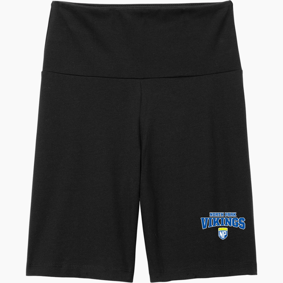 NORTH PARK UNIVERSITY Vikings District Women's High-Waist Bike Short