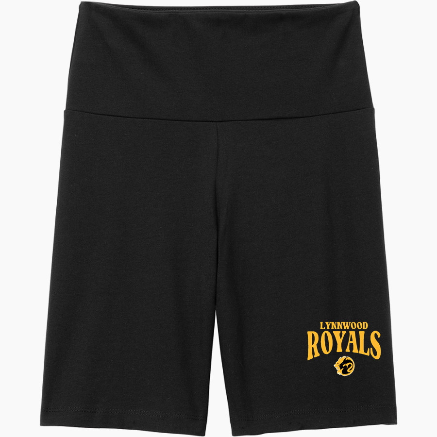 LYNNWOOD HIGH SCHOOL ROYALS <span class="pdp-name-mascot">LYNNWOOD ROYALS</span> District Women's High-Waist Bike Short
