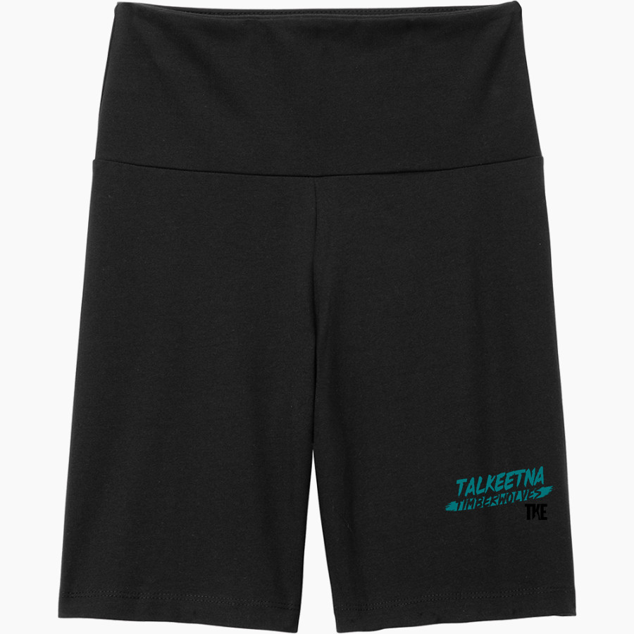 Talkeetna Timberwolves <span class="pdp-name-mascot">Talkeetna Timberwolves</span> District Women's High-Waist Bike Short