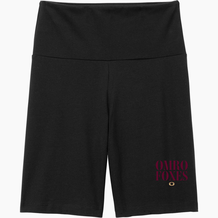 Omro School District Sideline Store <span class="pdp-name-mascot">OMRO FOXES</span> District Women's High-Waist Bike Short