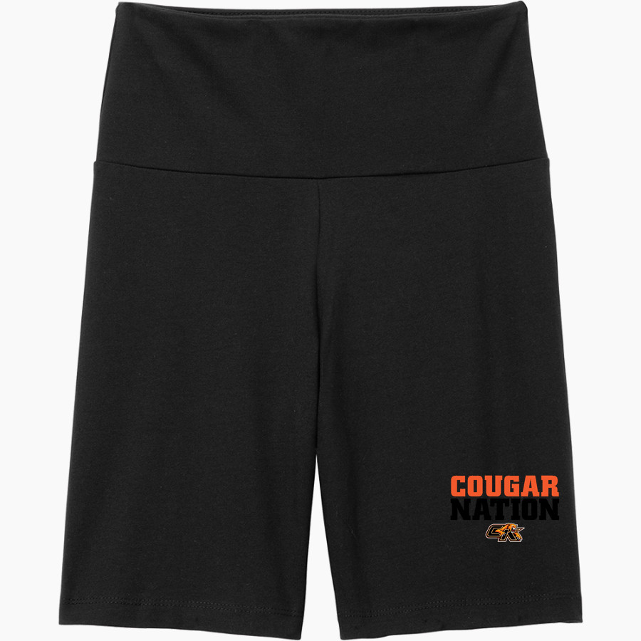Central Kitsap Cougars <span class="pdp-name-mascot">Central Kitsap Youth Athletics Cougars</span> District Women's High-Waist Bike Short