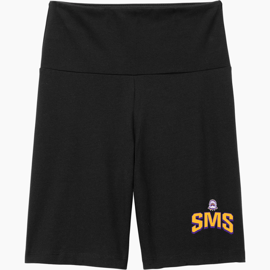 Scottsburg SMS District Women's High-Waist Bike Short