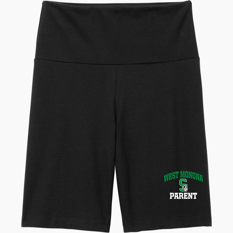 WEST MONONA HIGH SCHOOL SPARTANS <span class="pdp-name-mascot">WEST MONONA SPARTANS</span> District Women's High-Waist Bike Short