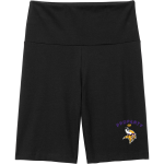 LEIPSIC HIGH SCHOOL VIKINGS <span class="pdp-name-mascot">LEIPSIC VIKINGS</span> District Women's High-Waist Bike Short Front Thumbnail