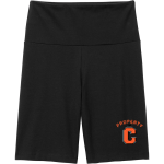 Cambridge Central High School <span class="pdp-name-mascot">Cambridge Central</span> District Women's High-Waist Bike Short Front Thumbnail