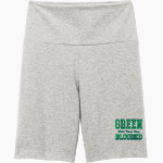 Notre Dame College Prep The Official Online Store <span class="pdp-name-mascot">Notre Dame Dons</span> District Women's High-Waist Bike Short Front Thumbnail