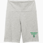 WEST MONONA HIGH SCHOOL SPARTANS District Women's High-Waist Bike Short Front Thumbnail