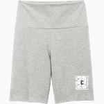 Cornell Rams District Women's High-Waist Bike Short Front Thumbnail