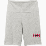 Central Decatur Cardinals District Women's High-Waist Bike Short Front Thumbnail