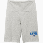 ST BERNARD PREP SAINTS <span class="pdp-name-mascot">ST BERNARD PREP SAINTS</span> District Women's High-Waist Bike Short Front Thumbnail