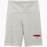 TWIN VALLEY WILDCATS District Women's High-Waist Bike Short Front Thumbnail