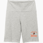 Official Store of the Warriors <span class="pdp-name-mascot">Indiana Tech Warriors</span> District Women's High-Waist Bike Short Front Thumbnail