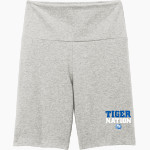 Crow Tigers District Women's High-Waist Bike Short Front Thumbnail