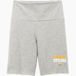 LA MARQUE HIGH SCHOOL COUGARS <span class="pdp-name-mascot">LA MARQUE COUGARS</span> District Women's High-Waist Bike Short Front Thumbnail