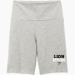 Dr. Thomas Randle Lions <span class="pdp-name-mascot">Thomas Randle HS Lions</span> District Women's High-Waist Bike Short Front Thumbnail