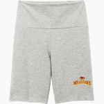 Au Gres-Sims HIGH SCHOOL WOLVERINES <span class="pdp-name-mascot">AU GRES - SIMS WOLVERINES</span> District Women's High-Waist Bike Short Front Thumbnail
