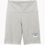 Moravian University Greyhounds <span class="pdp-name-mascot">Moravian University Greyhounds</span> District Women's High-Waist Bike Short Front Thumbnail