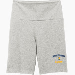 Bark River-Harris Broncos <span class="pdp-name-mascot">Bark-River Harris High School Broncos</span> District Women's High-Waist Bike Short Front Thumbnail