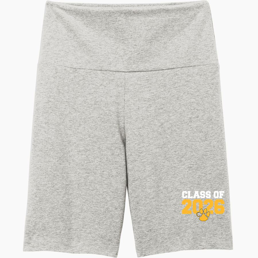 CRESCENT HIGH SCHOOL Tigers official sideline store District Women's High-Waist Bike Short