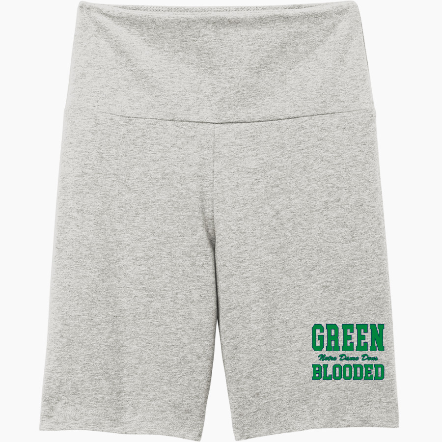 Notre Dame College Prep The Official Online Store <span class="pdp-name-mascot">Notre Dame Dons</span> District Women's High-Waist Bike Short