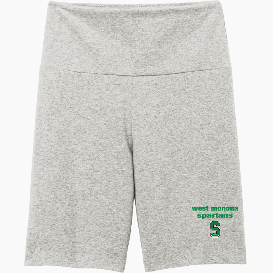 WEST MONONA HIGH SCHOOL SPARTANS District Women's High-Waist Bike Short