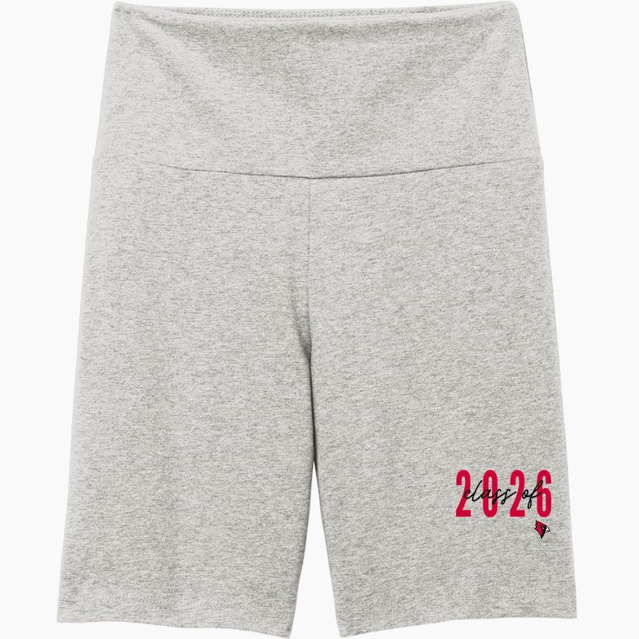 Central Decatur Cardinals District Women's High-Waist Bike Short